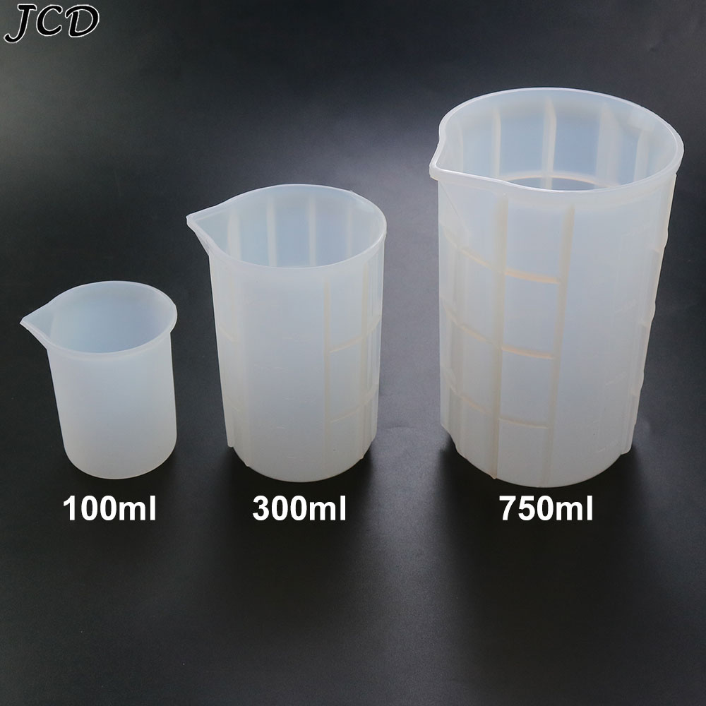 Candle Making Ideas - JCD 100 ML/300 ML/750 ML ถ้วยซิลิโคนขนาดเค้กเกรดอาหาร