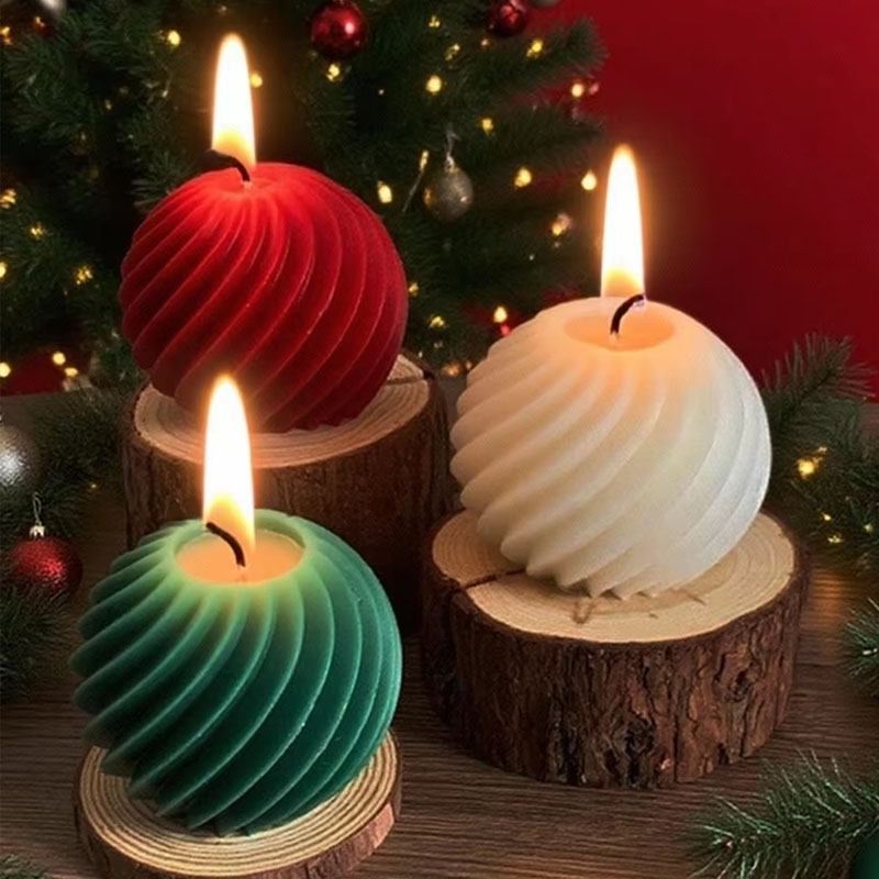 แม่พิมพ์เทียนซิลิโคนลายเกลียวท - Xmas Candle Making บทวิจารณ์และราคา