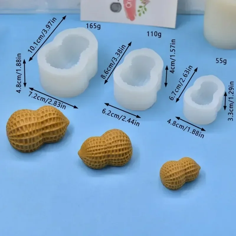 แม่พิมพ์ซิลิโคนรูปถั่วลิสง 3 ช - Candle Mold Silicone บทวิจารณ์และราคา
