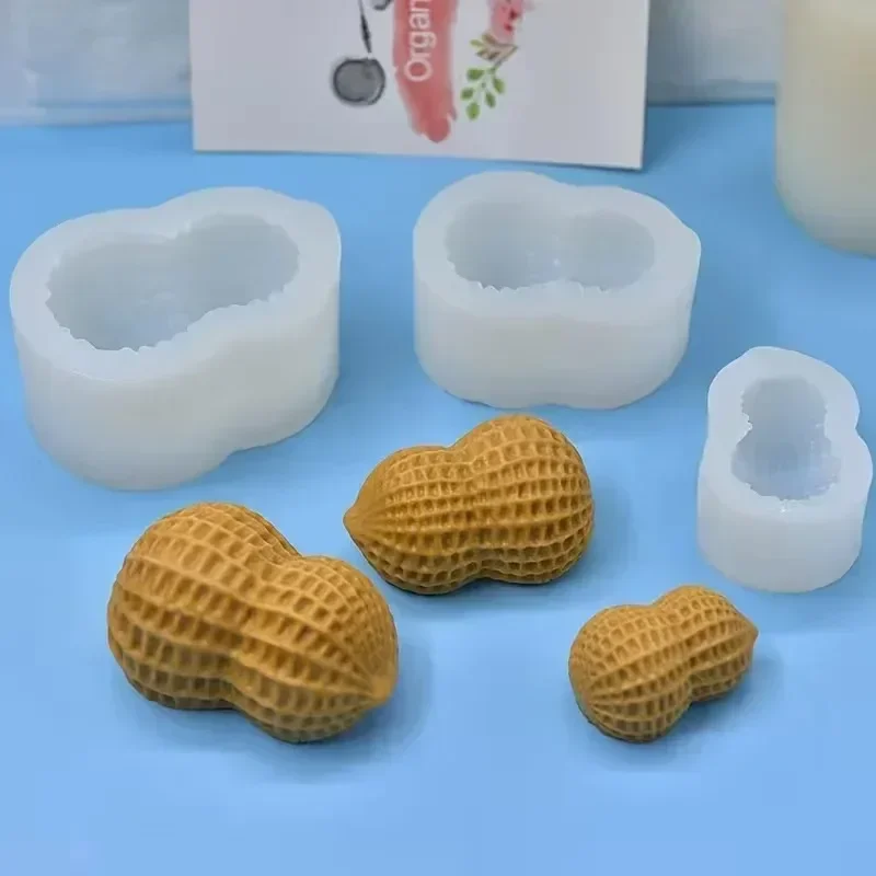 แม่พิมพ์ซิลิโคนรูปถั่วลิสง 3 ช - Candle Mold Silicone บทวิจารณ์และราคา