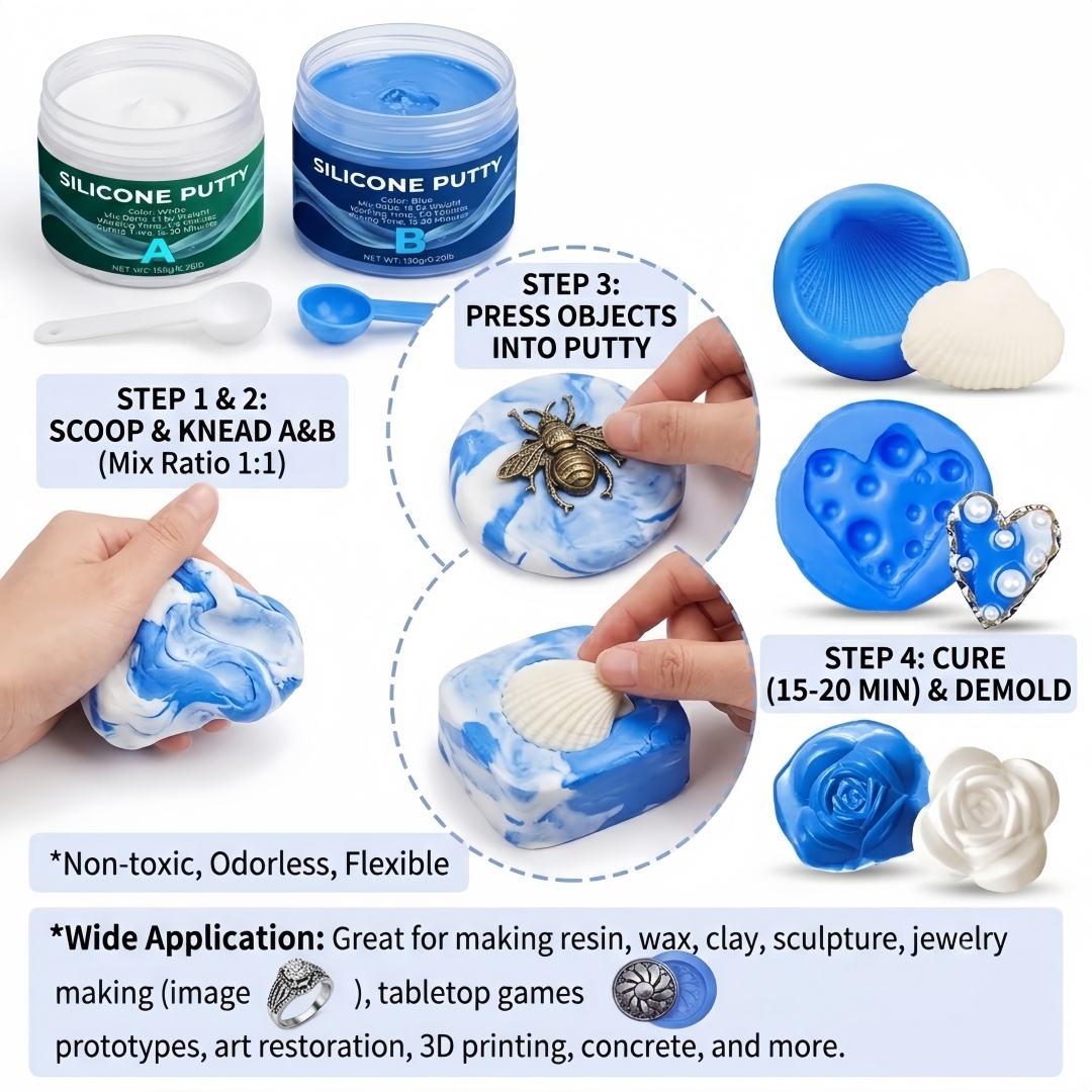 อุปกรณ์ทำแม่พิมพ์ซิลิโคน ใช้งา - Candle Mold Silicone บทวิจารณ์และราคา
