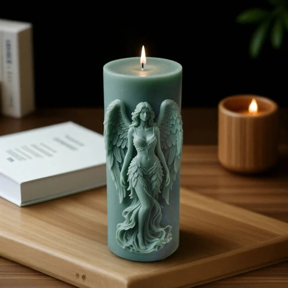 ปีกเทพธิดาเทียนหอมซิลิโคนแม่พิ - Candle Making Ingredients บทวิจารณ์และราคา