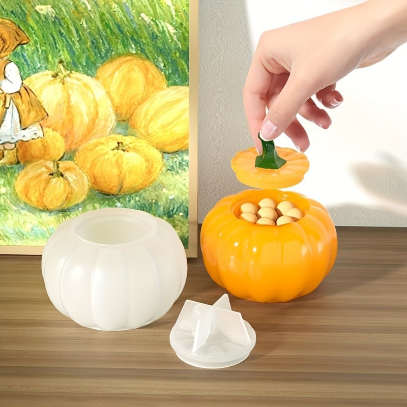 2 ชิ้นฟักทอง Jar แม่พิมพ์ซิลิโ - Candle Mold Silicone บทวิจารณ์และราคา