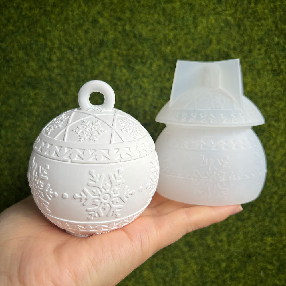 แม่พิมพ์ซิลิโคนทรงกลมสำหรับทำเ - Xmas Candle Making บทวิจารณ์และราคา