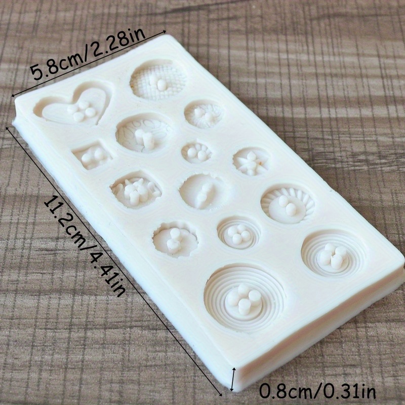 แม่พิมพ์ซิลิโคนรูปทรงกระดุม แม - Candle Making Ideas บทวิจารณ์และราคา