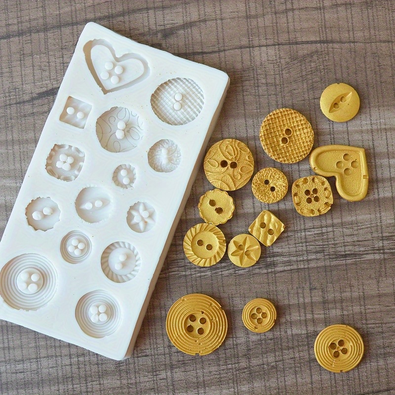 แม่พิมพ์ซิลิโคนรูปทรงกระดุม แม - Candle Making Ideas บทวิจารณ์และราคา