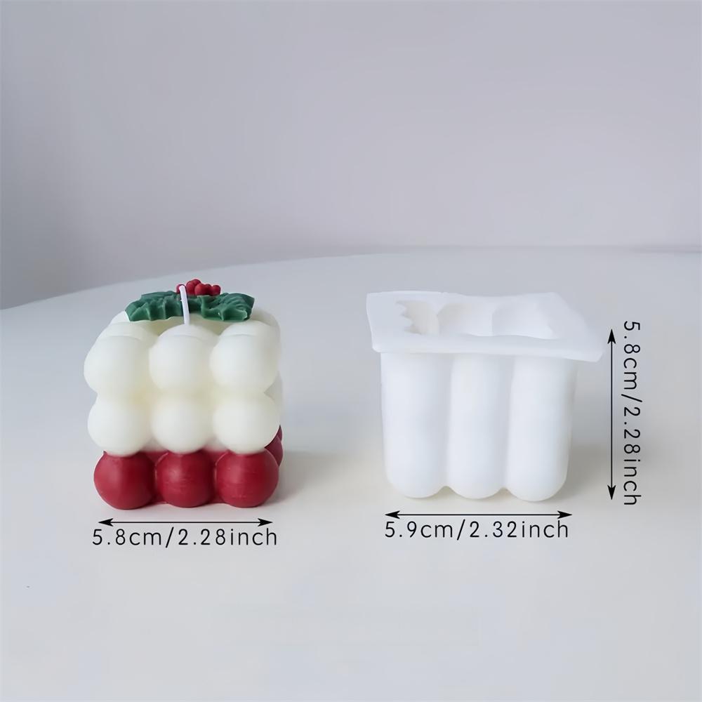 คริสต์มาส Holly Leaf Bubble เท - Xmas Candle Making บทวิจารณ์และราคา