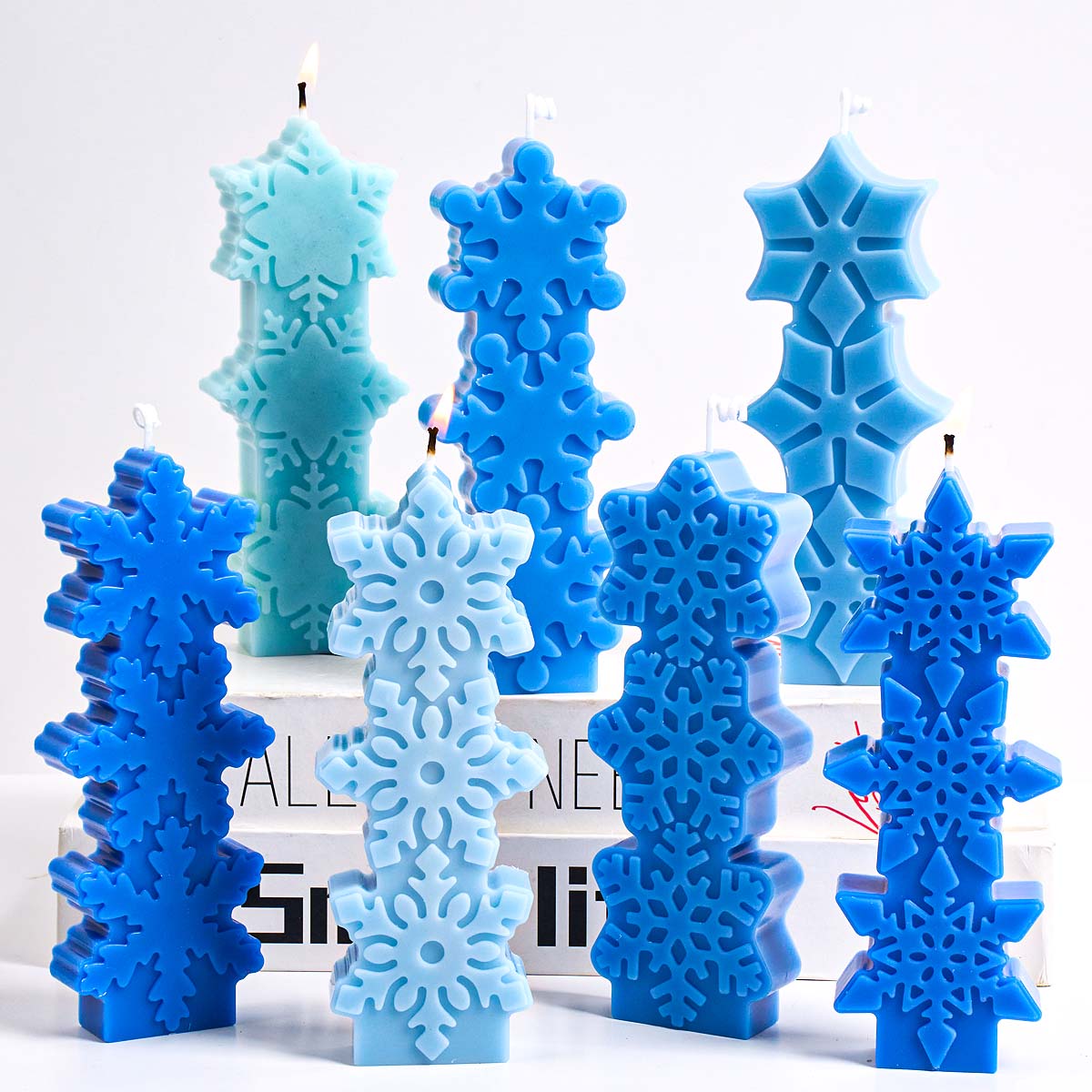 แม่พิมพ์เทียนรูปเกล็ดหิมะคริสต - Xmas Candle Making บทวิจารณ์และราคา