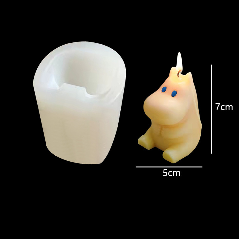 แม่พิมพ์ซิลิโคนลายการ์ตูนมูมิน - Candle Mold Silicone บทวิจารณ์และราคา
