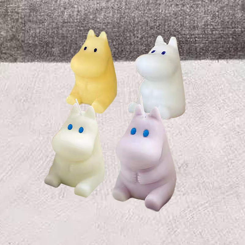แม่พิมพ์ซิลิโคนลายการ์ตูนมูมิน - Candle Mold Silicone บทวิจารณ์และราคา