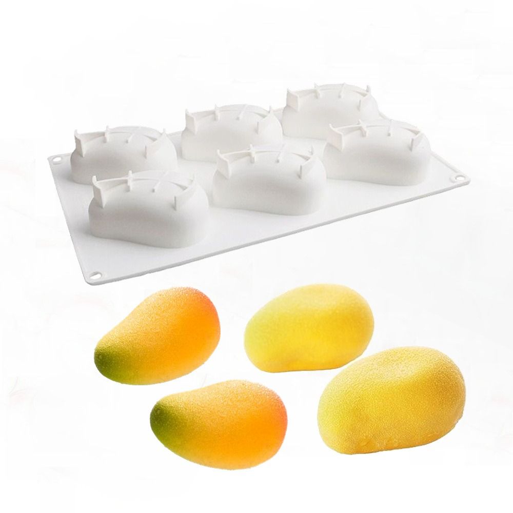 แม่พิมพ์เค้กรูปมะม่วง 6 ช่อง ป - Candle Making Ideas บทวิจารณ์และราคา