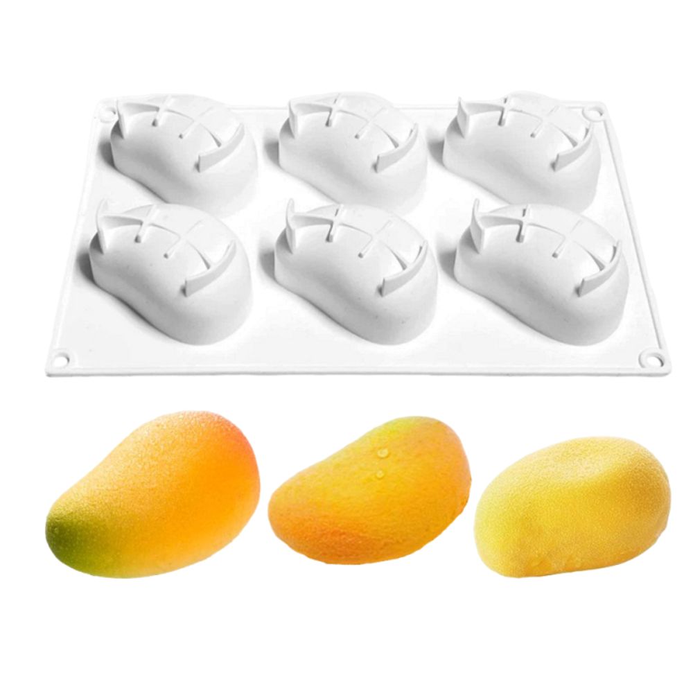 แม่พิมพ์เค้กรูปมะม่วง 6 ช่อง ป - Candle Making Ideas บทวิจารณ์และราคา