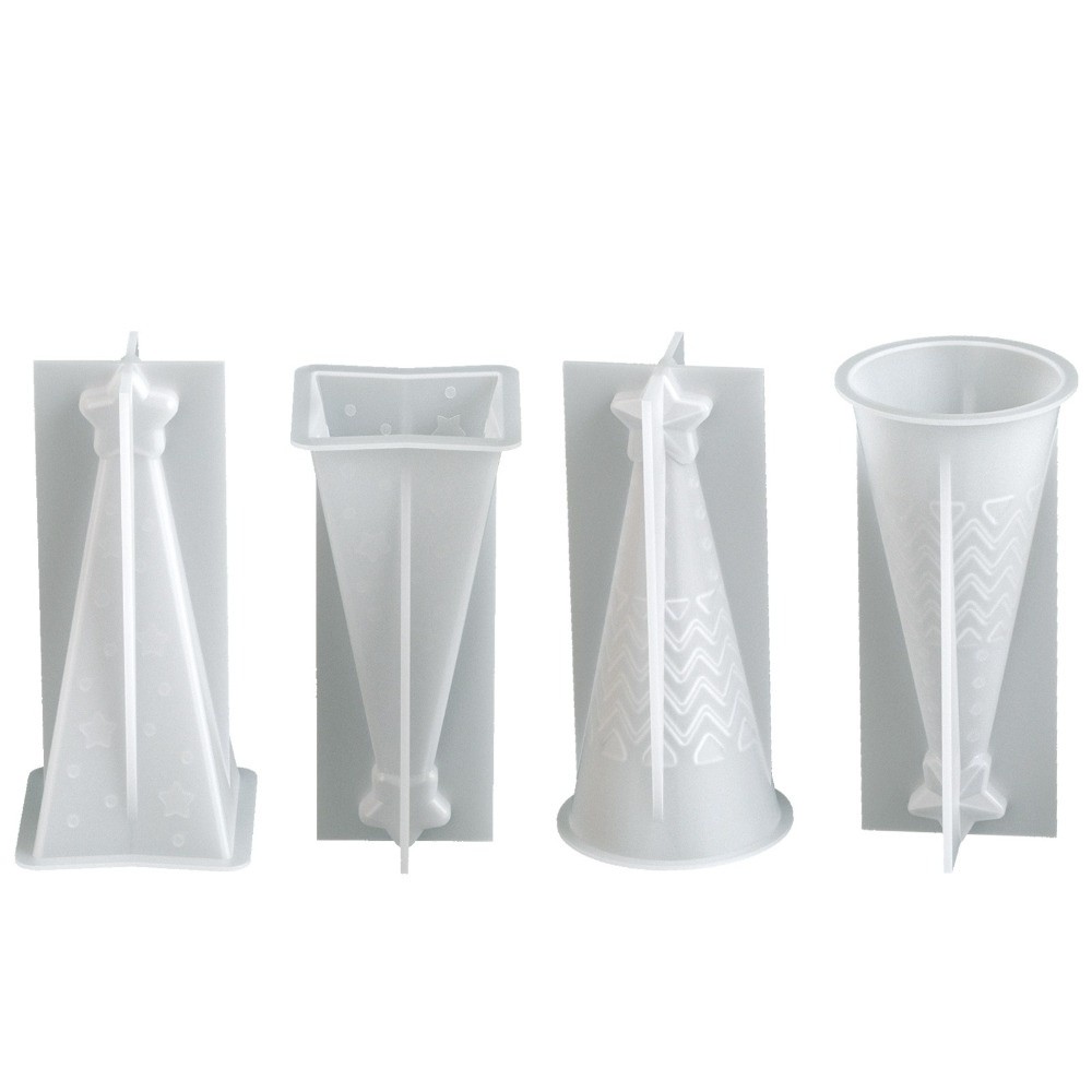 แม่พิมพ์เทียนซิลิโคนรูปกรวยคริ - Xmas Candle Making บทวิจารณ์และราคา