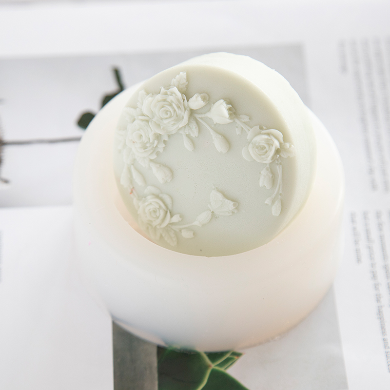 รอบรูปร่าง Rose ดอกไม้สบู่แฮนด - Candle Making Jelly บทวิจารณ์และราคา