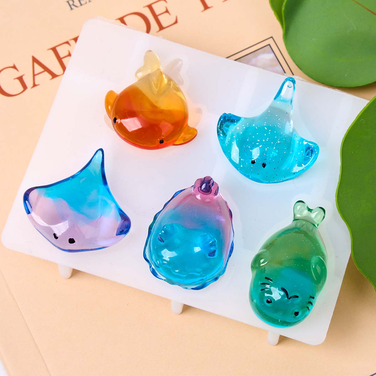 แม่พิมพ์ซิลิโคนรูปปลากระเบน 3  - Candle Mold Silicone บทวิจารณ์และราคา