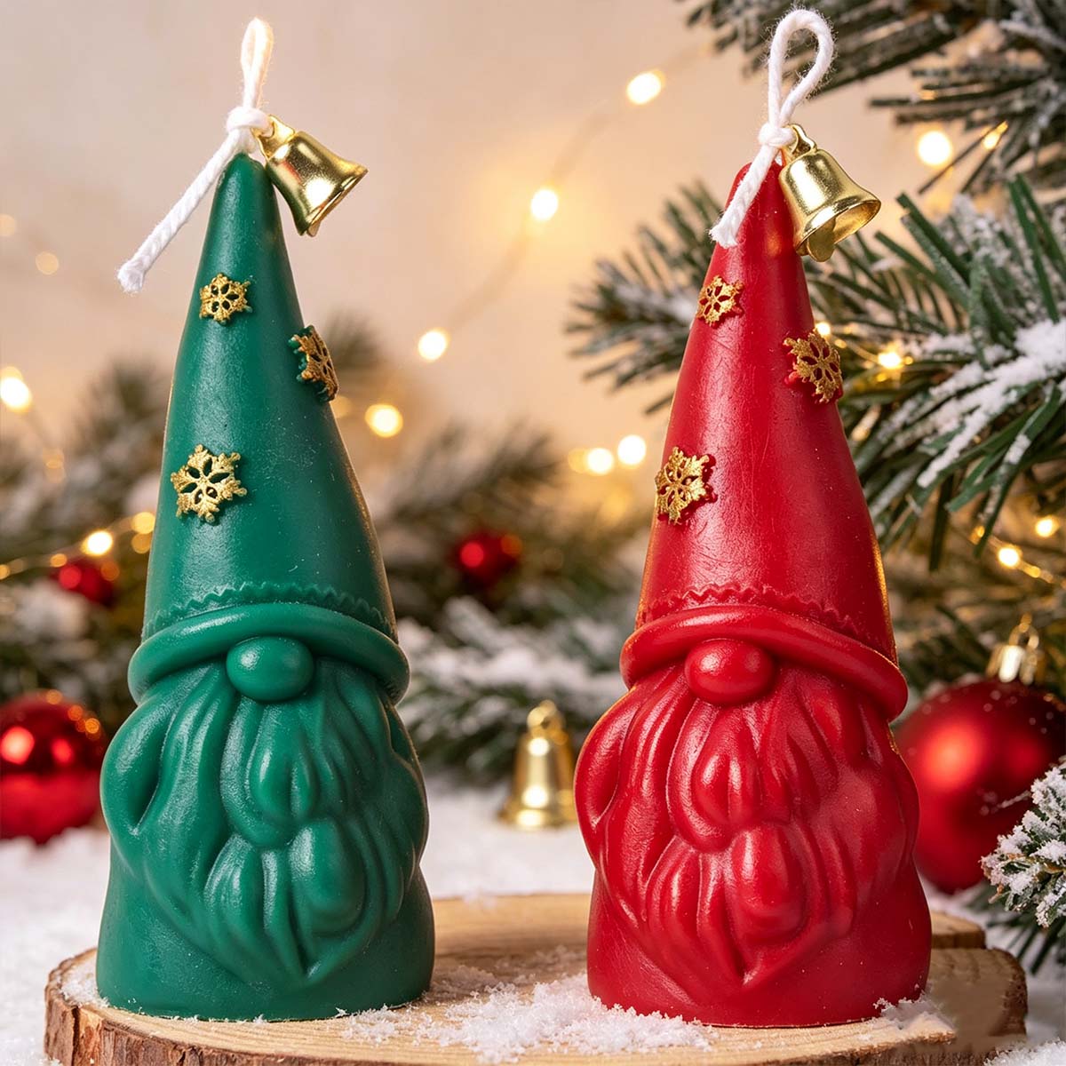 แม่พิมพ์เทียนซิลิโคนรูปเครื่อง - Xmas Candle Making บทวิจารณ์และราคา