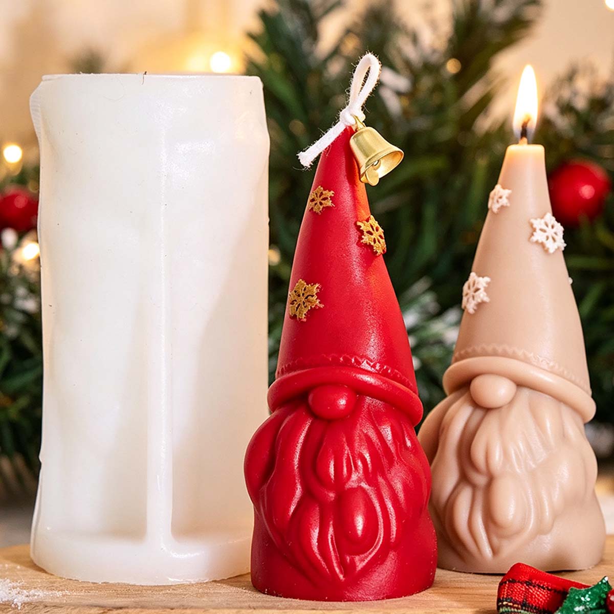 แม่พิมพ์เทียนซิลิโคนรูปเครื่อง - Xmas Candle Making บทวิจารณ์และราคา