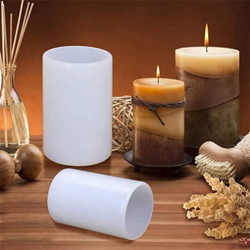 กระบอกซิลิโคนเทียนแม่พิมพ์เรซิ - Candle Making Ingredients บทวิจารณ์และราคา