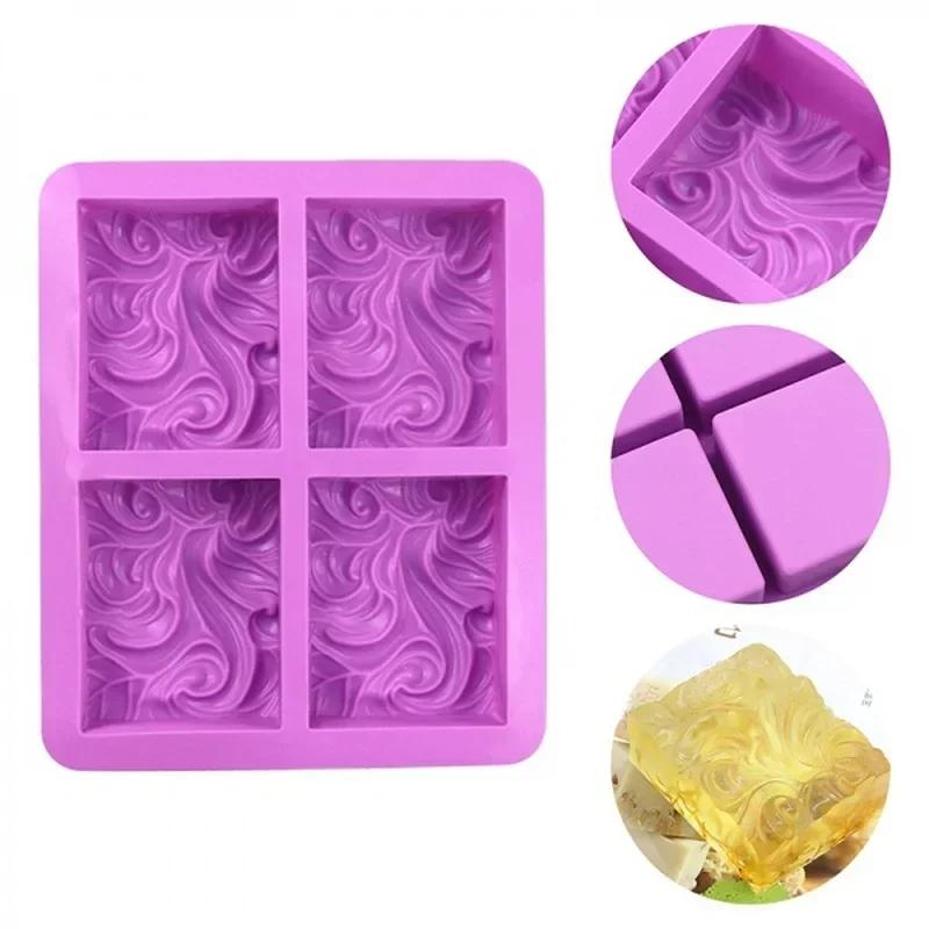 แม่พิมพ์ซิลิโคนรูปดอกไม้ 4 ช่อ - Candle Making Jelly บทวิจารณ์และราคา