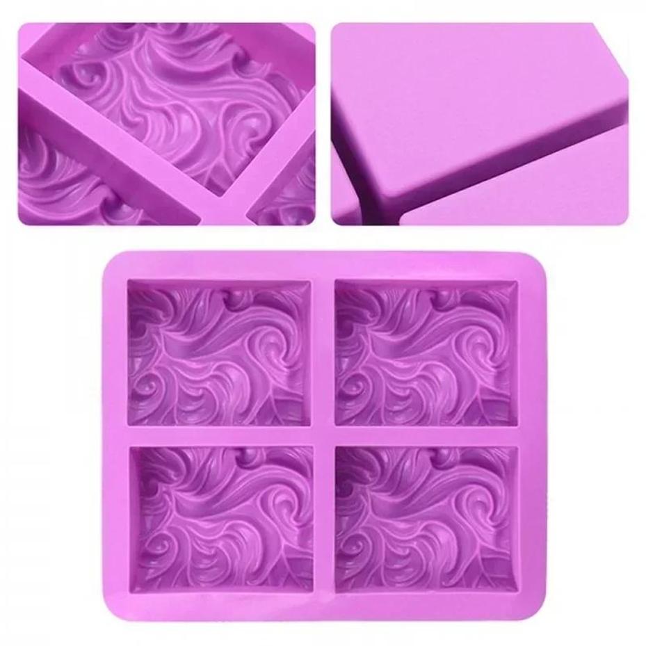 แม่พิมพ์ซิลิโคนรูปดอกไม้ 4 ช่อ - Candle Making Jelly บทวิจารณ์และราคา
