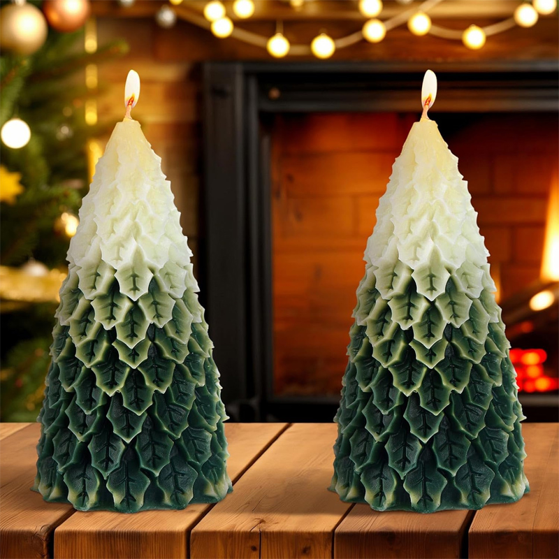 แม่พิมพ์ซิลิโคนรูปต้นไม้3D แม่ - Xmas Candle Making บทวิจารณ์และราคา