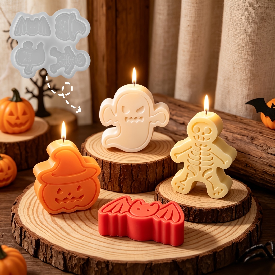 ชุดแม่พิมพ์ซิลิโคน 4 ช่องสำหรั - Candle Mold Silicone บทวิจารณ์และราคา